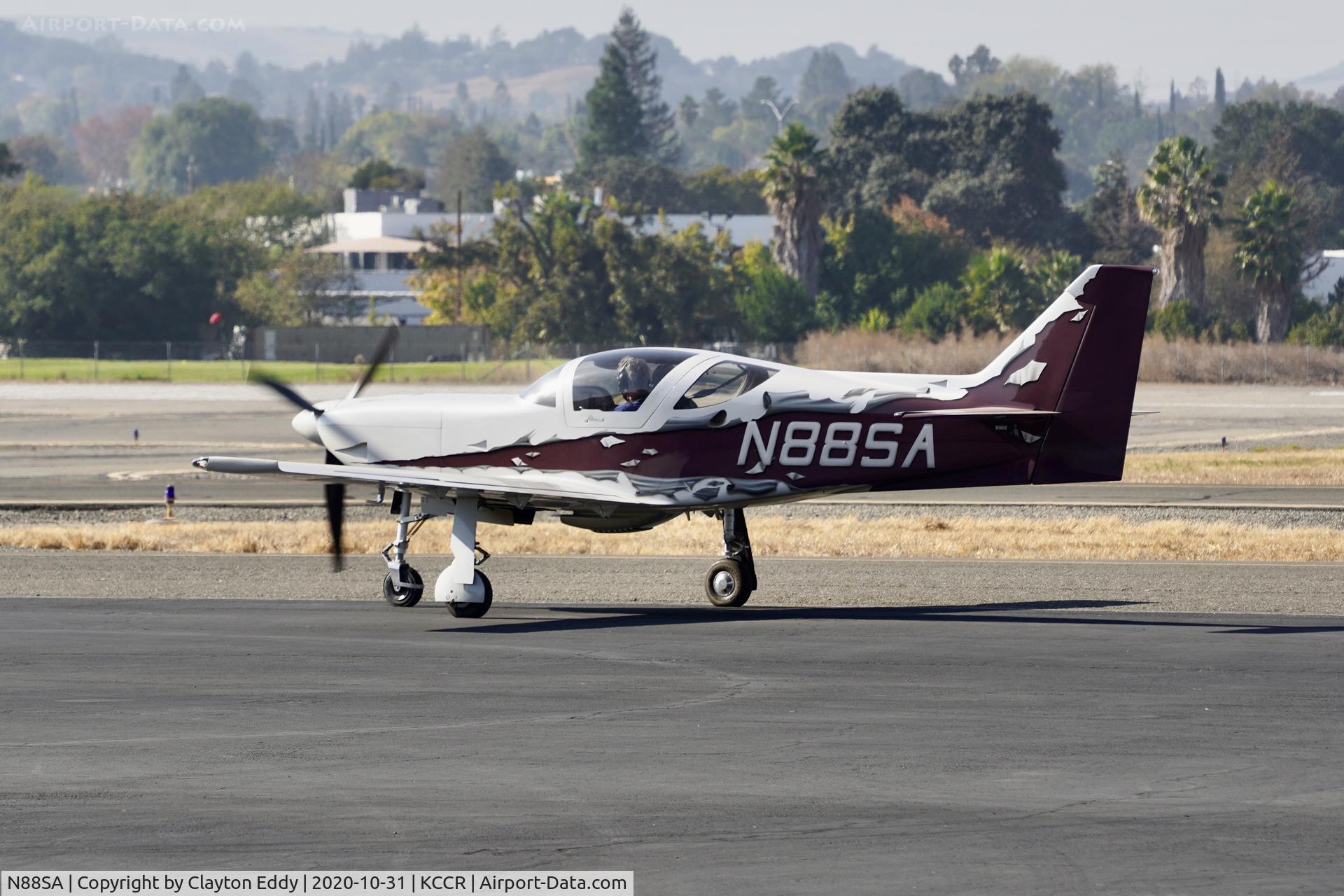 N88SA, 1994 Stoddard-Hamilton Glasair III C/N 3243, Buchanan Field Concord California 2020.