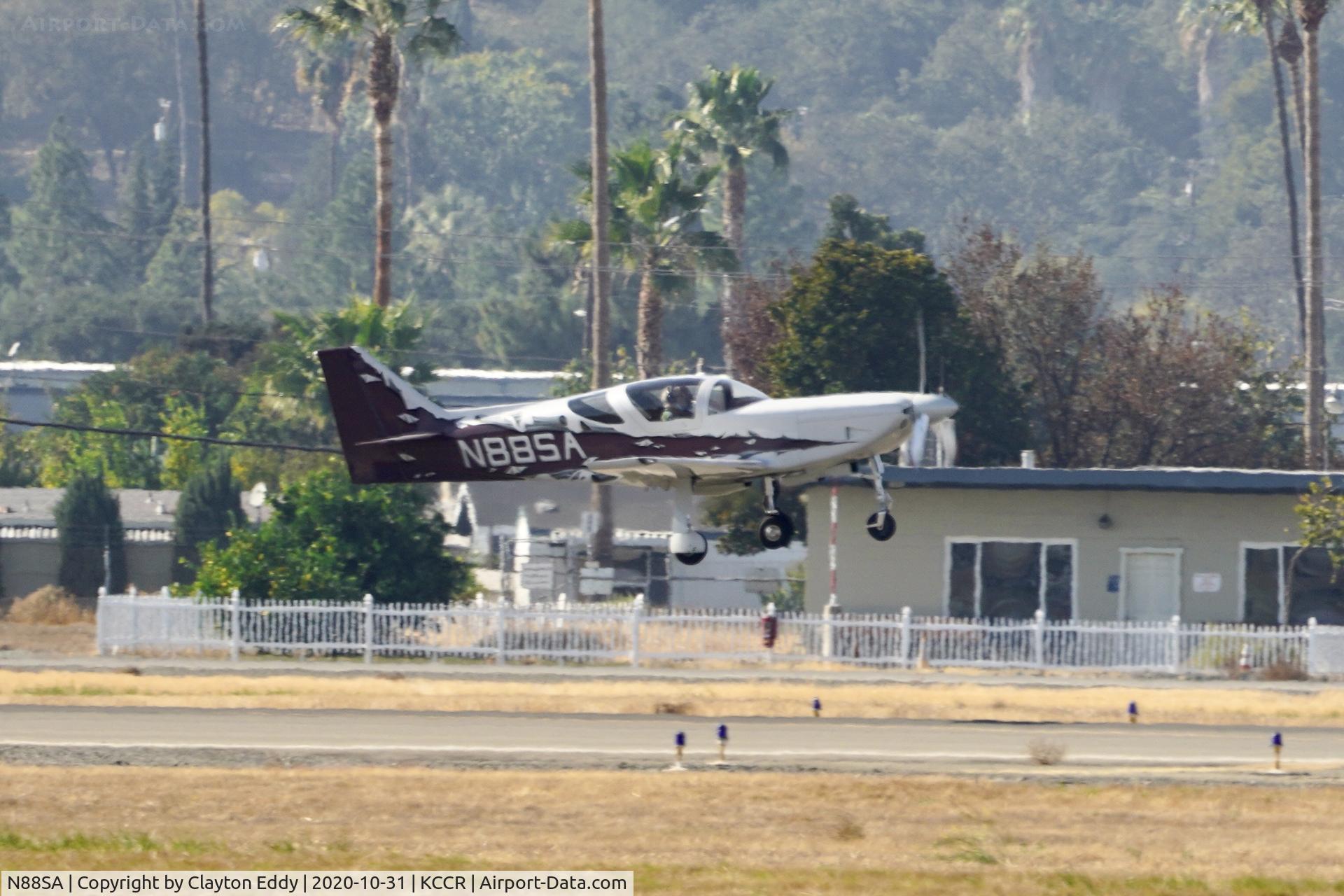 N88SA, 1994 Stoddard-Hamilton Glasair III C/N 3243, Buchanan Field Concord California 2020.