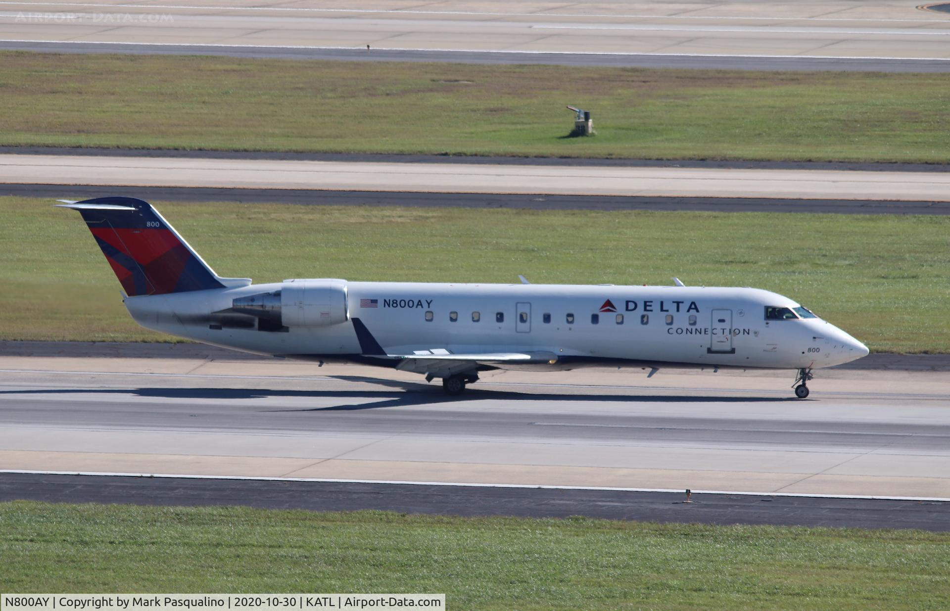 N800AY, 2004 Bombardier CRJ-200ER (CL-600-2B19) C/N 8000, CL-600-2B19