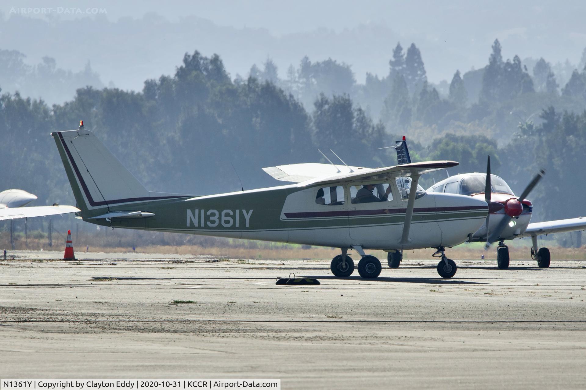 N1361Y, 1961 Cessna 172C C/N 17249061, Buchanan Field Concord Airport California 2020.