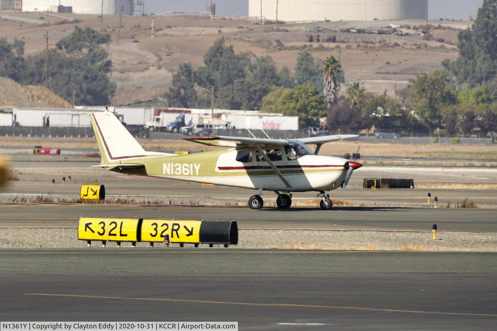 N1361Y, 1961 Cessna 172C C/N 17249061, Buchanan Field Concord Airport California 2020.