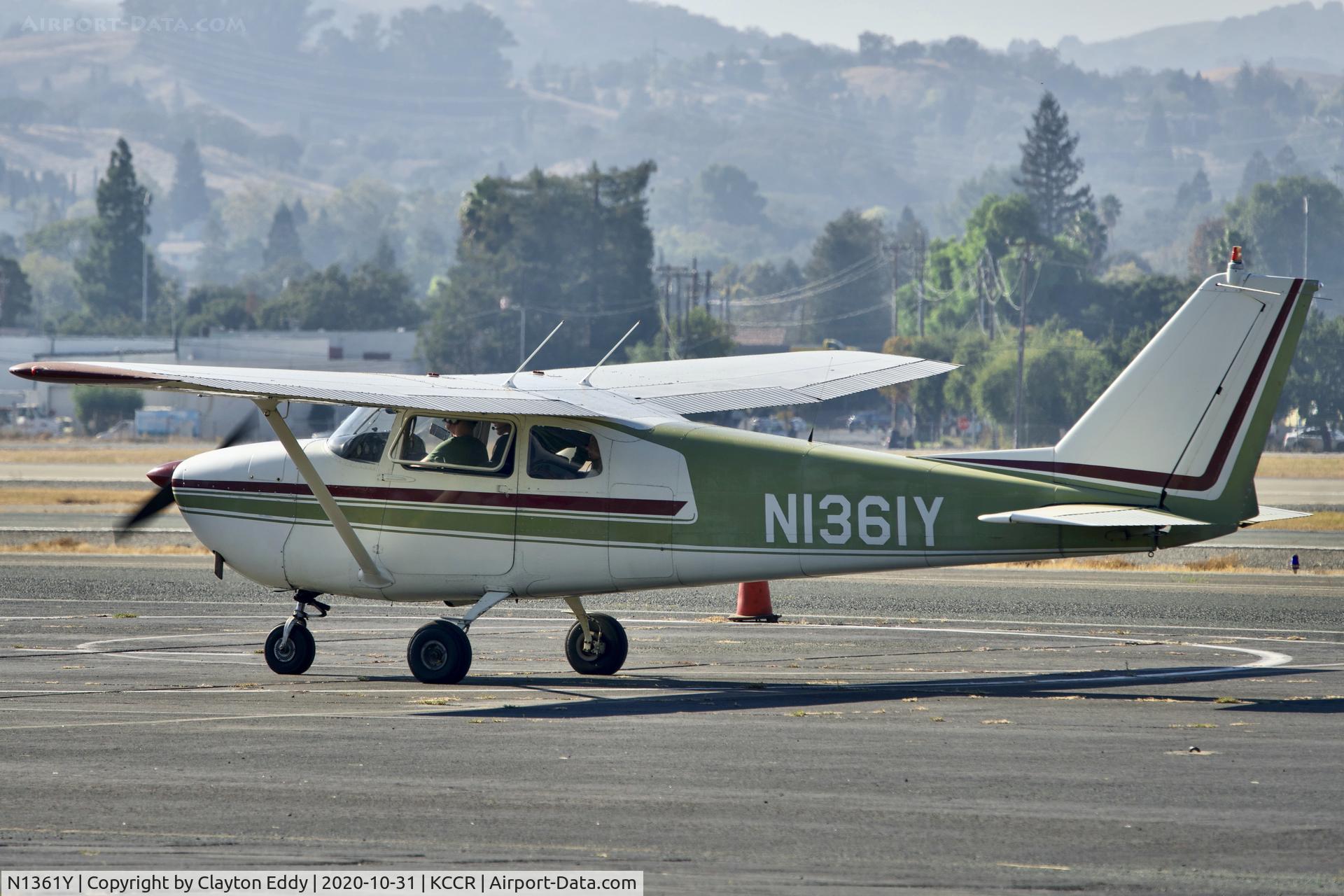 N1361Y, 1961 Cessna 172C C/N 17249061, Buchanan Field Concord Airport California 2020.