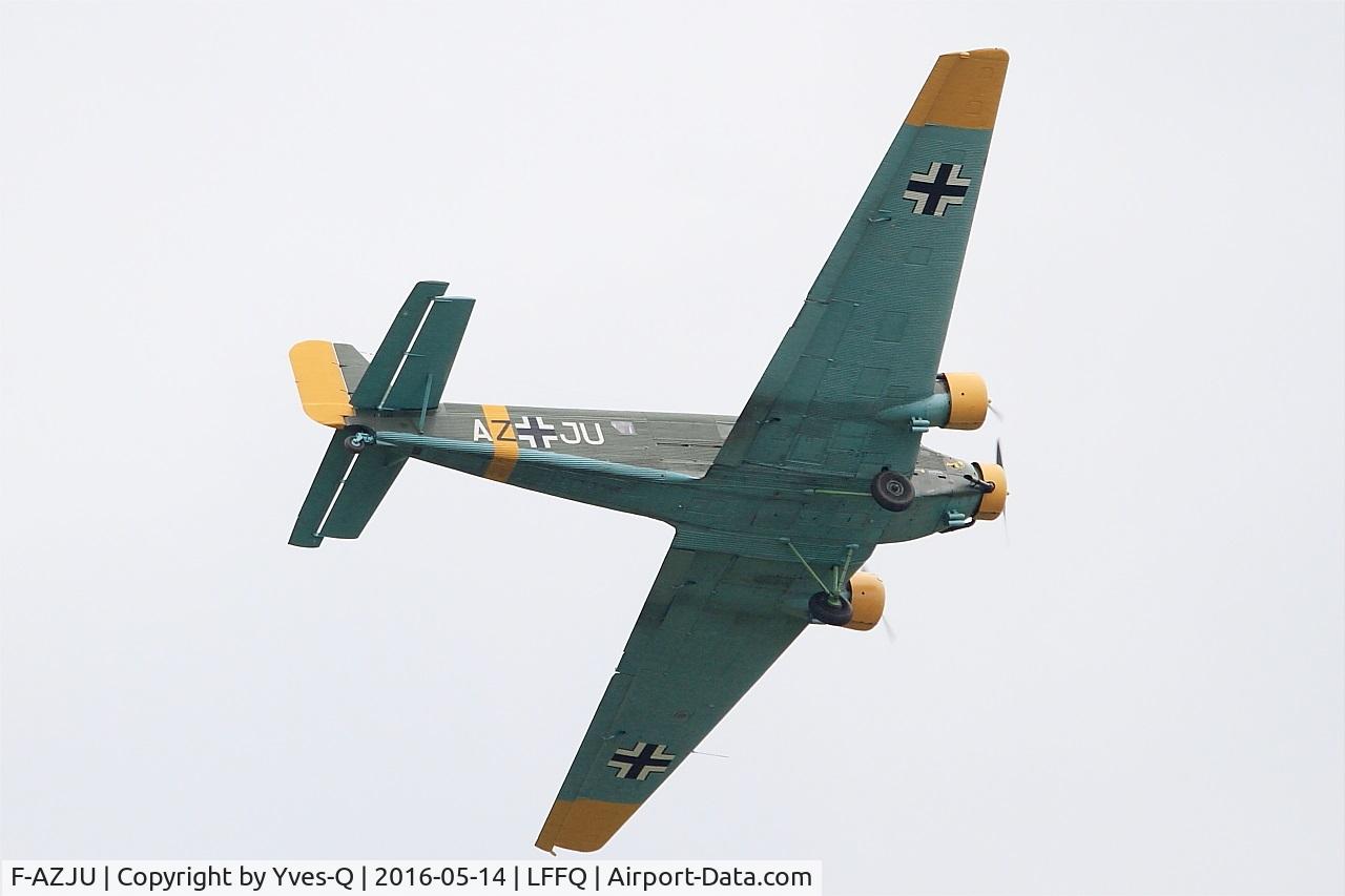 F-AZJU, 1952 Junkers (CASA) 352L (Ju-52) C/N 103, Junkers (CASA) 352L (Ju-52), On display, La Ferté-Alais airfield (LFFQ) Air show 2016
