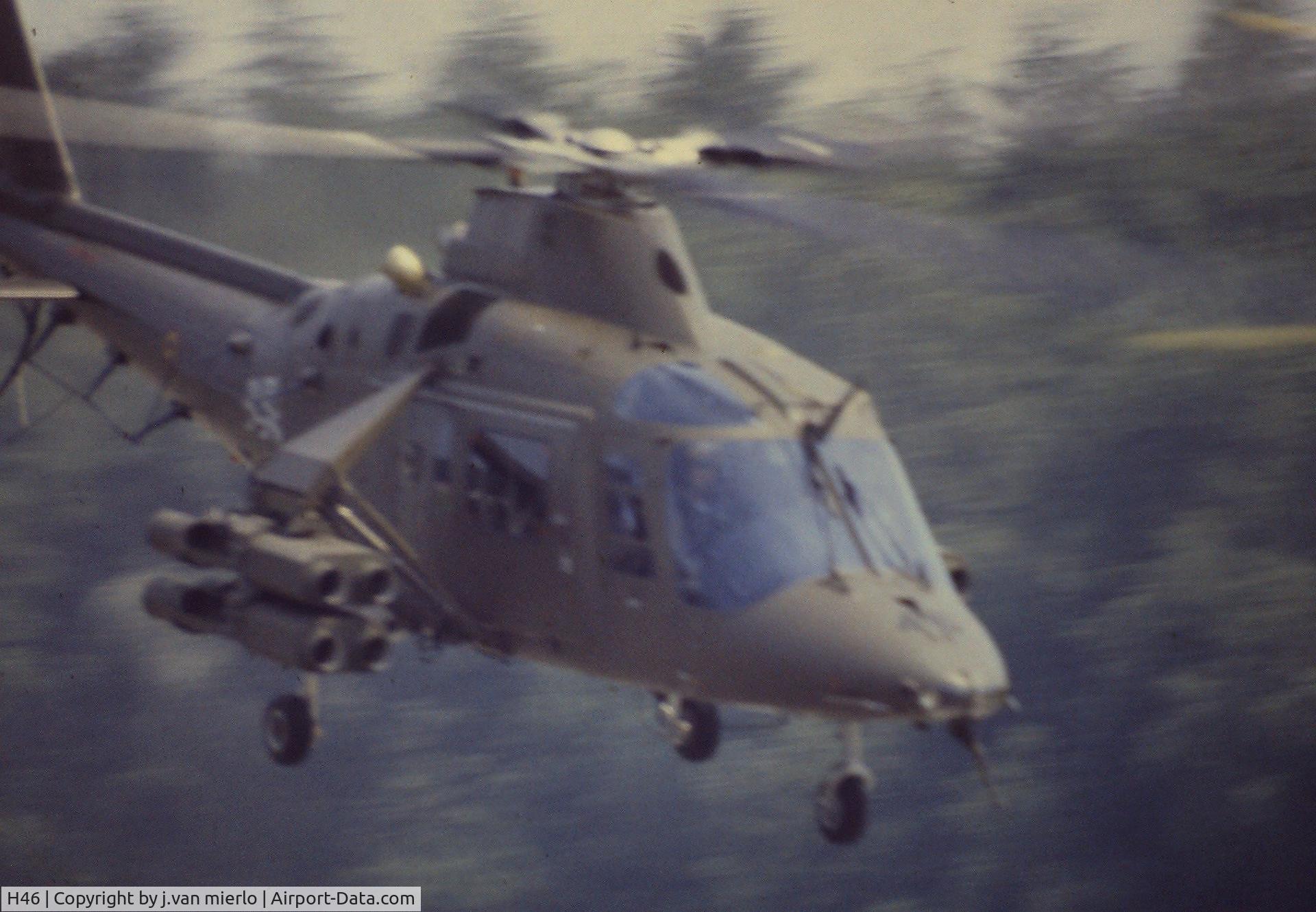 H46, Agusta A-109BA C/N 0300, ursel air show '95 scan from slide