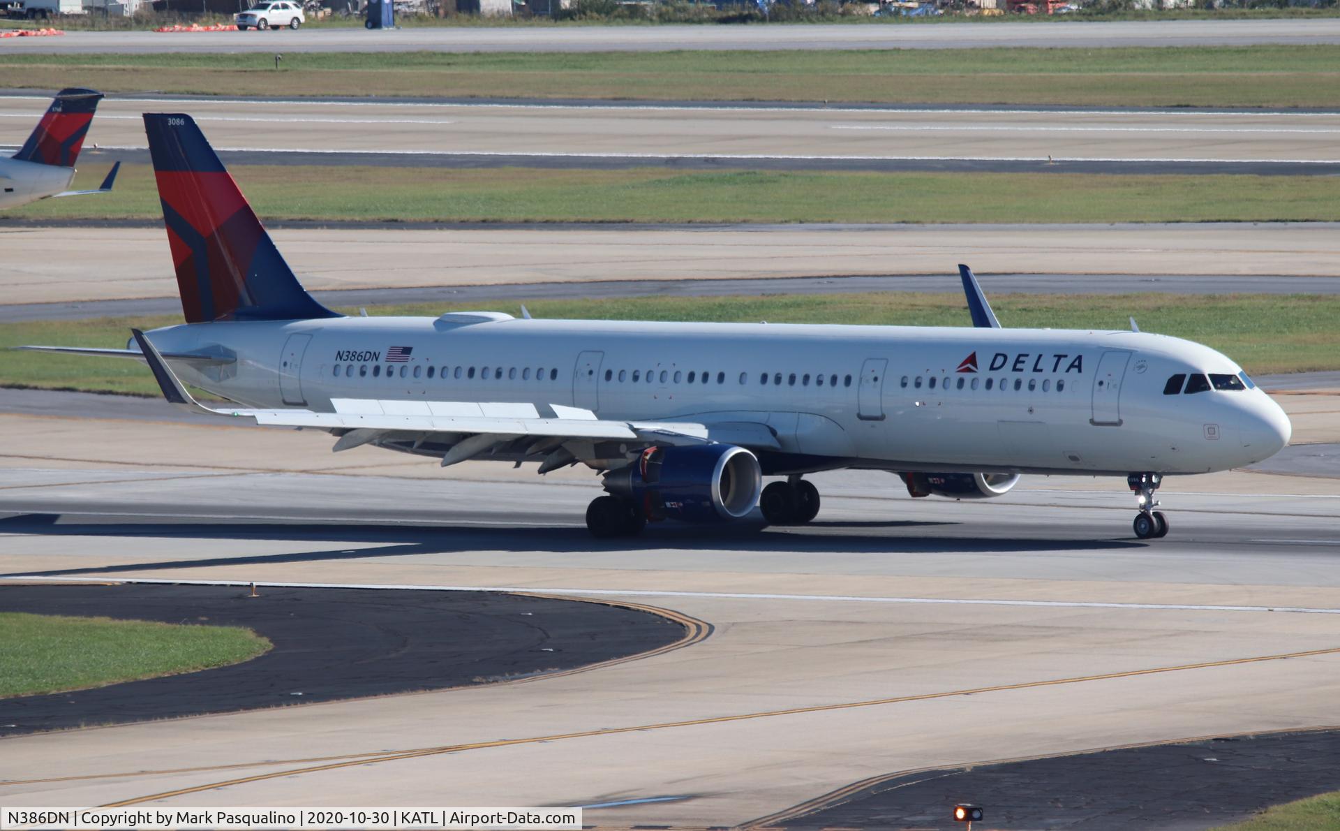 N386DN, 2019 Airbus A321-211 C/N 8947, Airbus A321-211