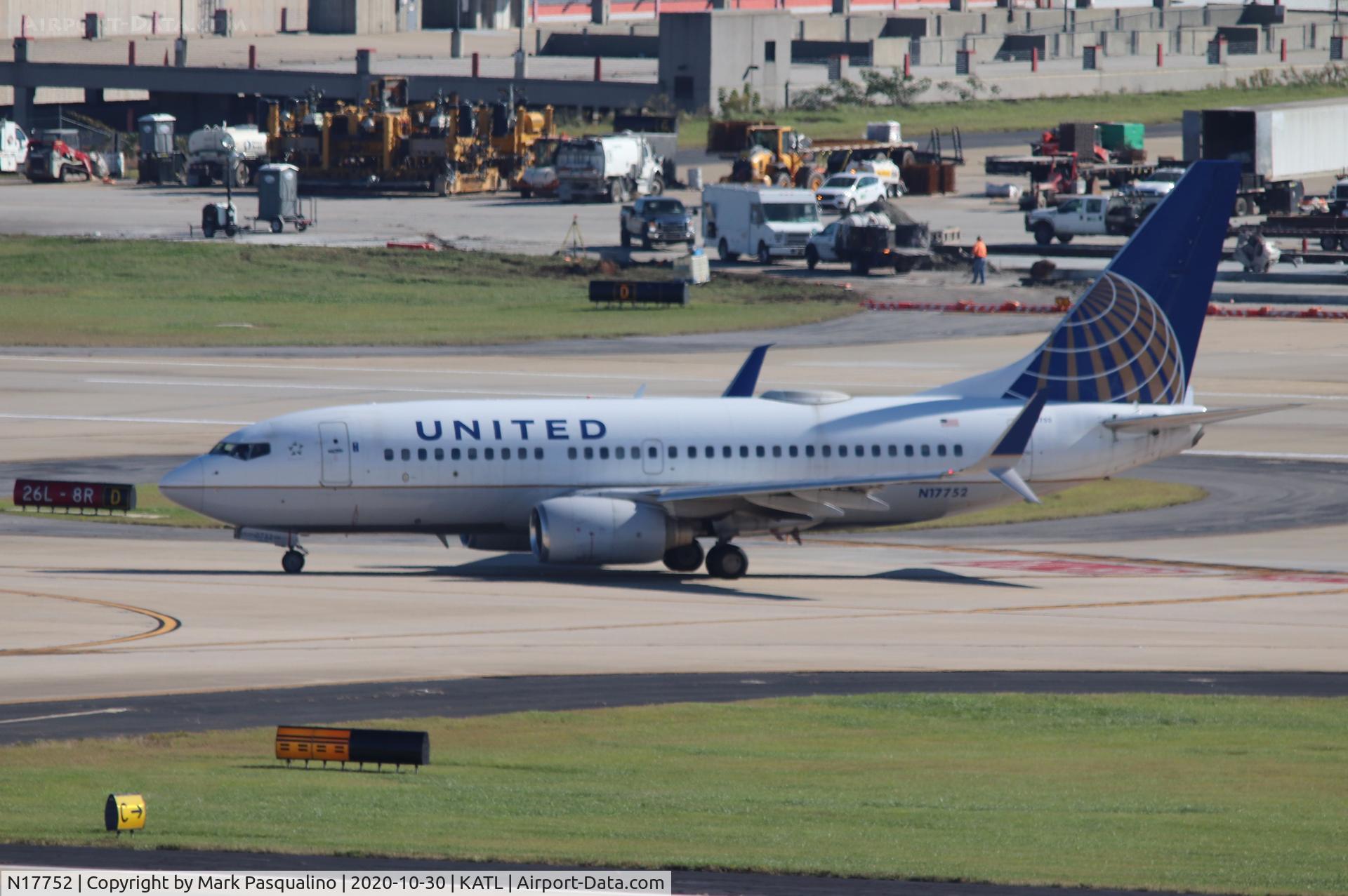 N17752, 1999 Boeing 737-71Q C/N 29048, Boeing 737-71Q