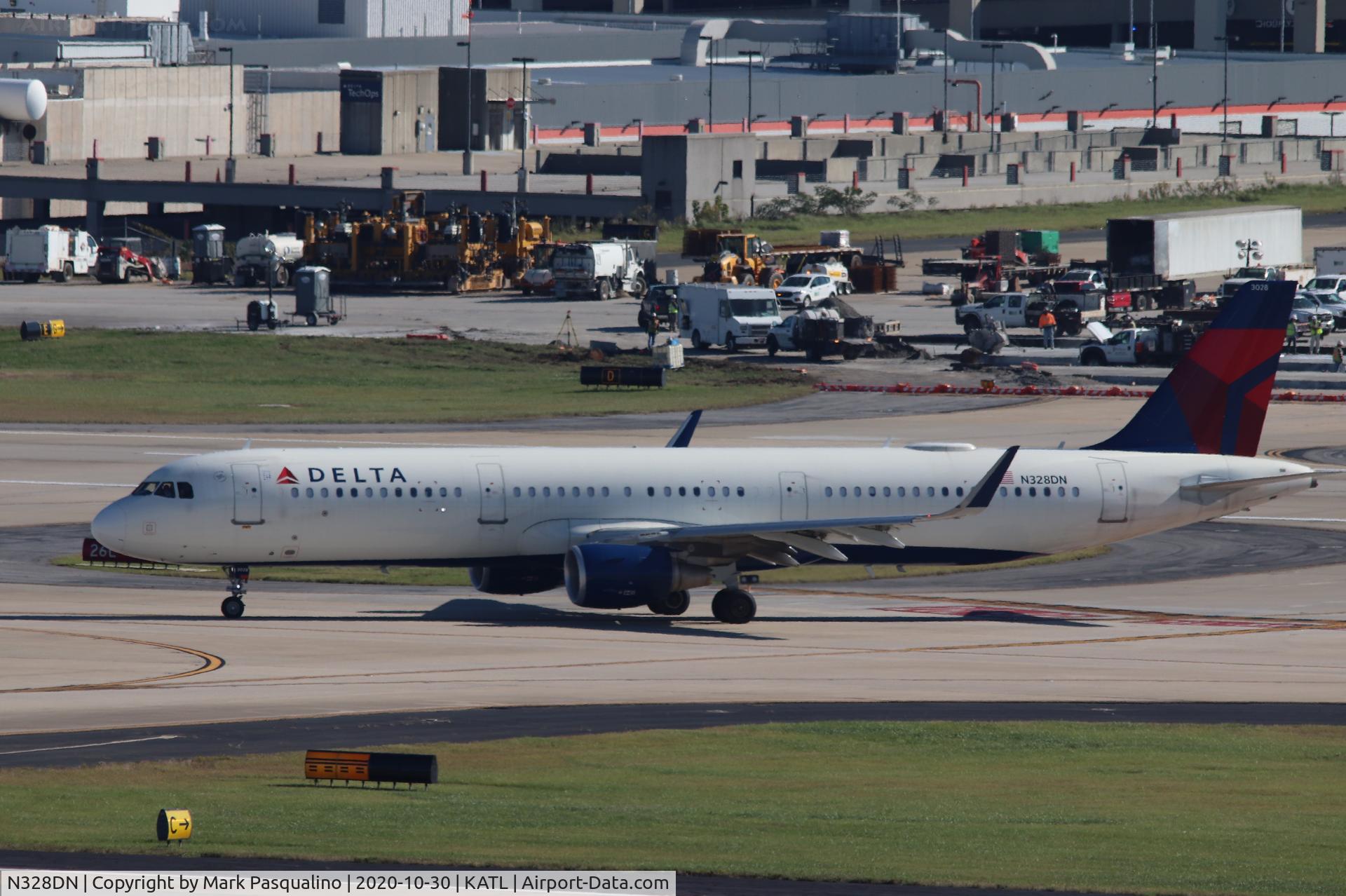 N328DN, 2017 Airbus A321-211 C/N 7840, Airbus A321-211