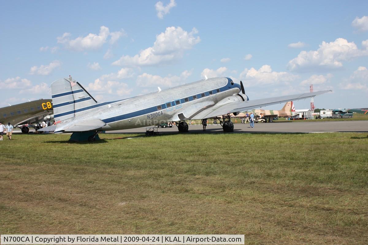 N700CA, 1943 Douglas DC-3C (C-47A-10-DK) C/N 12438, SNF LAL 2009