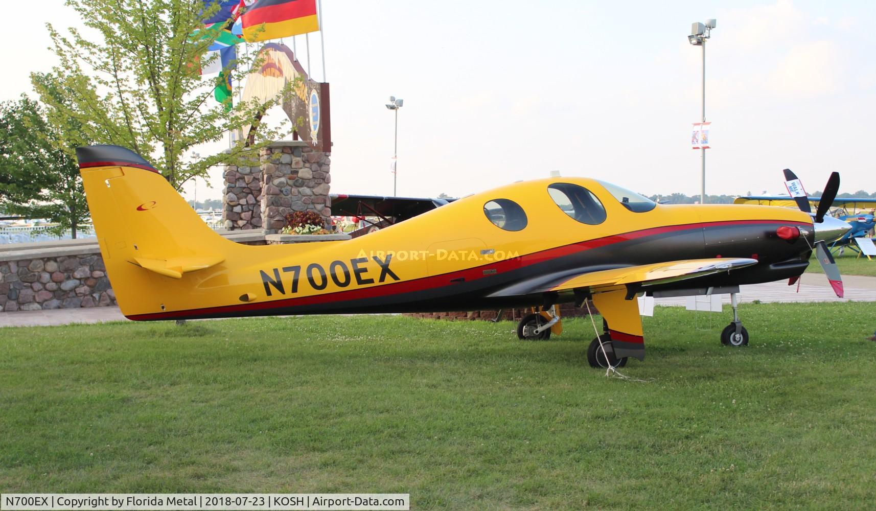 N700EX, 2014 Lancair Evolution C/N EVO-0057, EAA OSH 2018