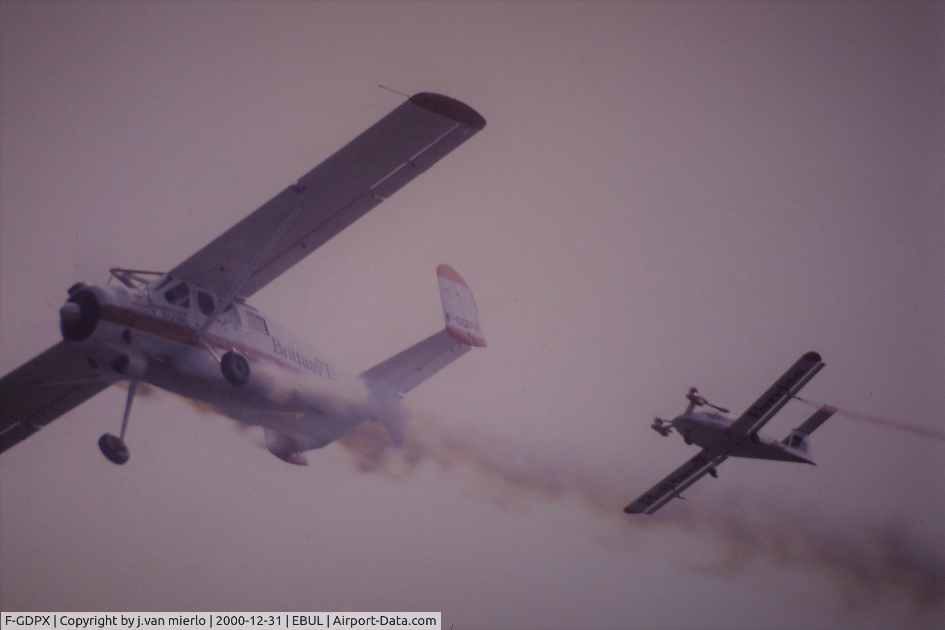 F-GDPX, Max Holste MH-1521M Broussard C/N 170, Ursel Air Show Belgium '95