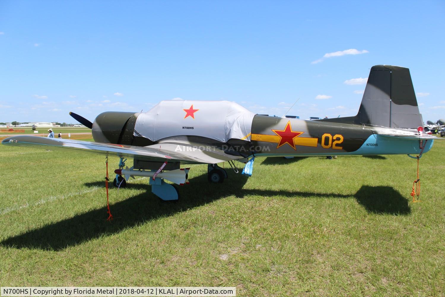 N700HS, 1982 Nanchang CJ-6A C/N 4032006, SNF LAL 2018