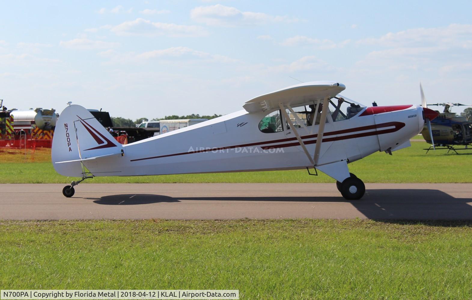 N700PA, 1946 Piper PA-12 Super Cruiser C/N 12-1400, SNF LAL 2018