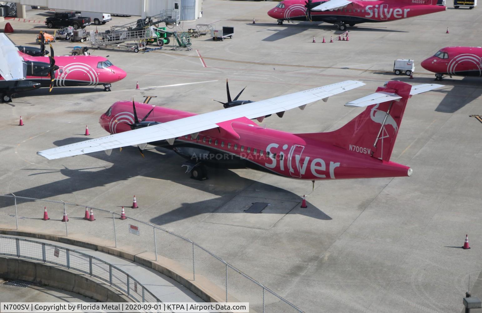 N700SV, 2019 ATR 72-600 C/N 1548, TPA spotting 2020