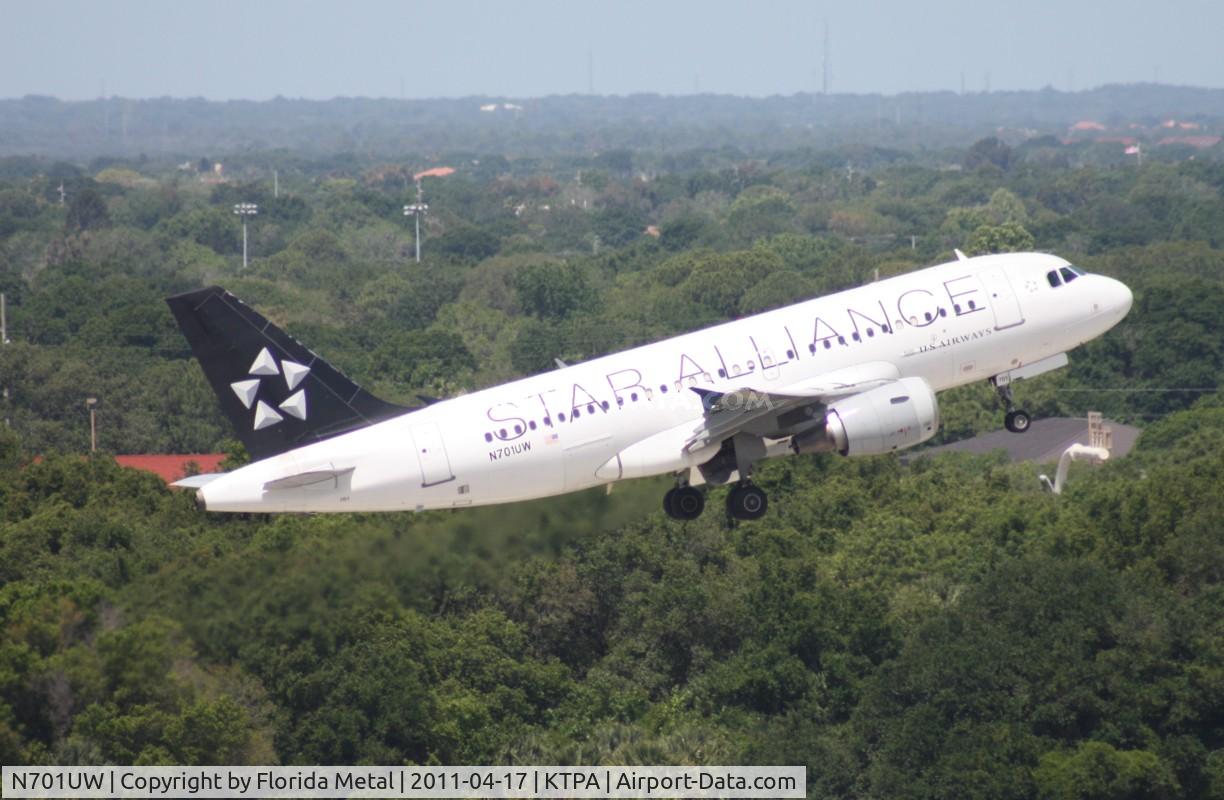 N701UW, 1998 Airbus A319-112 C/N 0890, TPA spotting 2011
