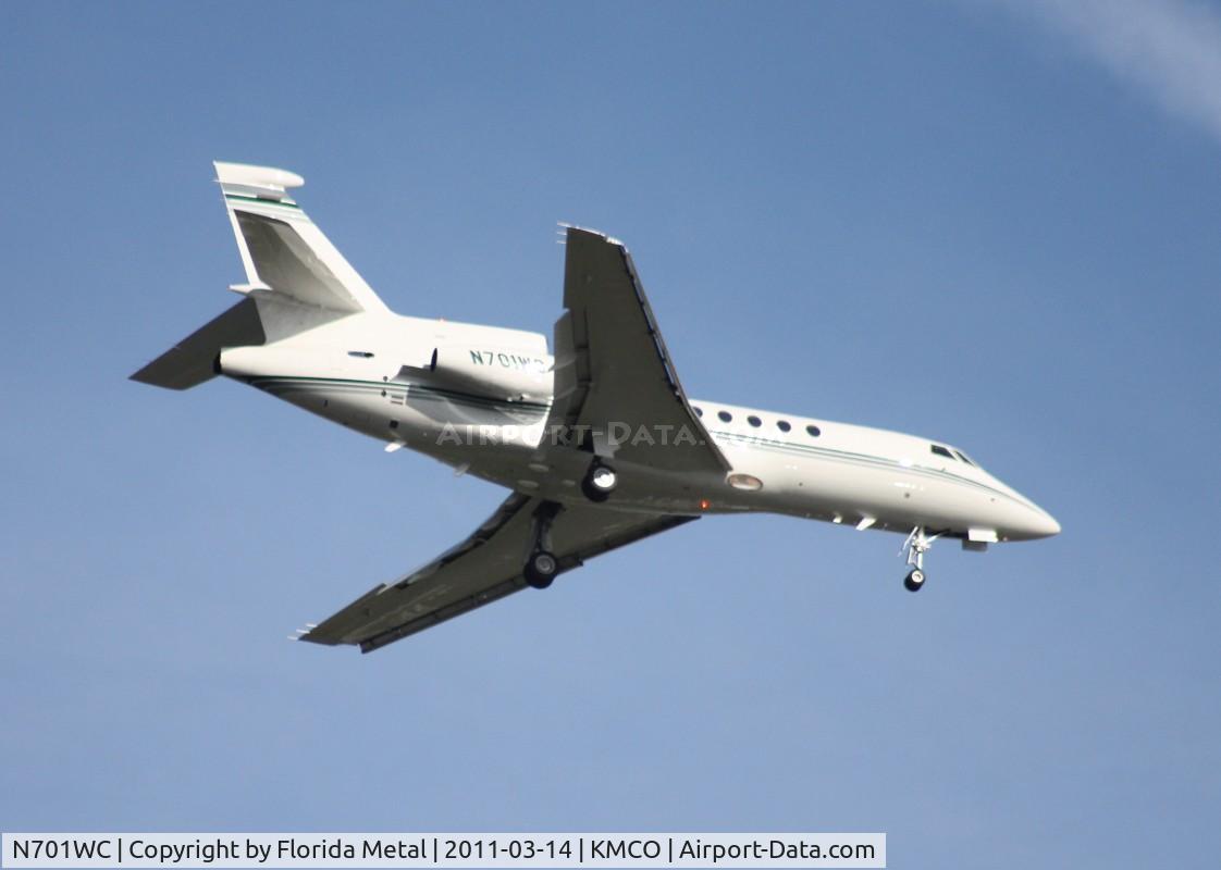 N701WC, 2003 Dassault Mystere Falcon 50 C/N 333, MCO spotting 2011