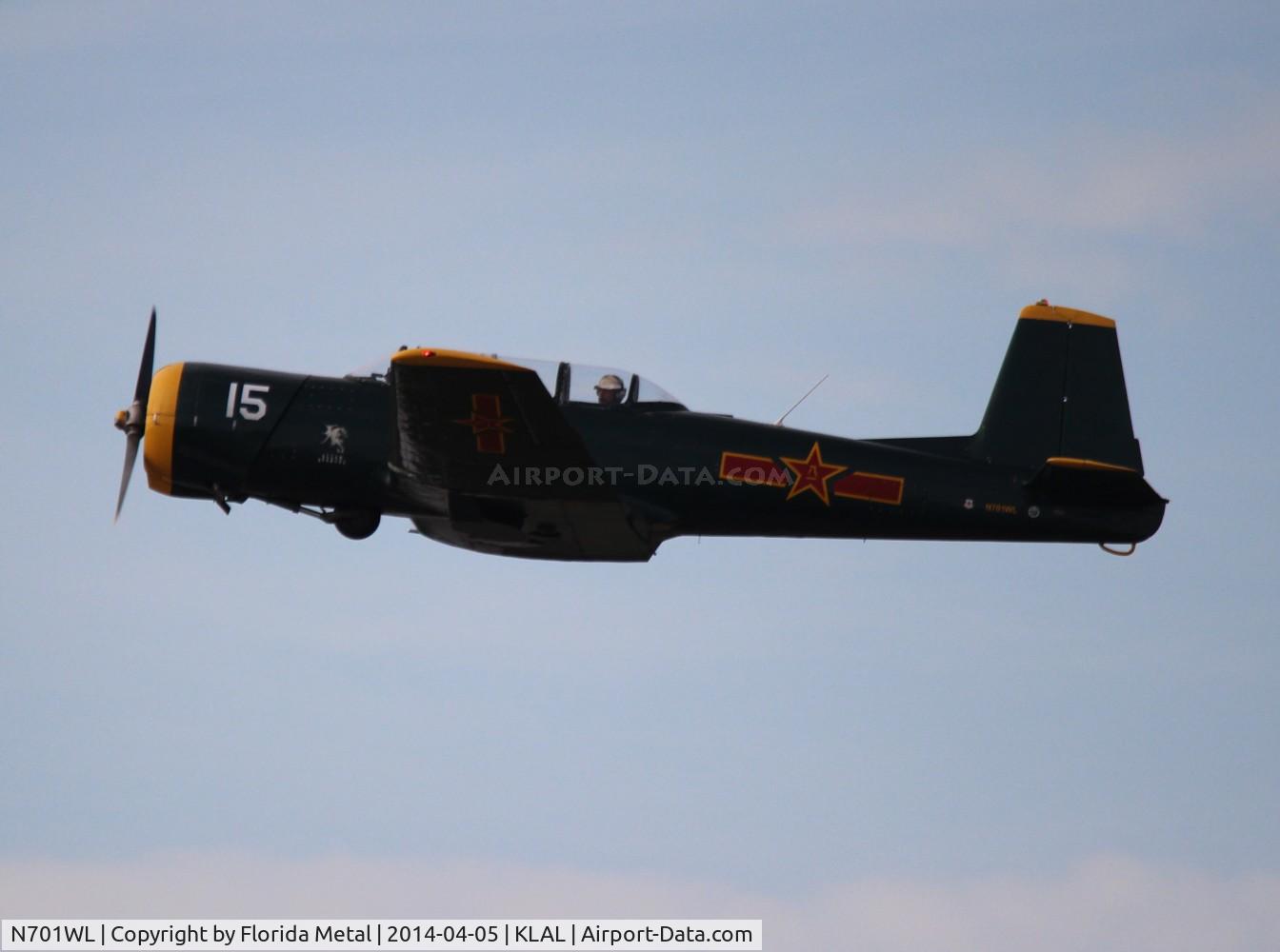 N701WL, 1975 Nanchang CJ-6 C/N 3051215, SNF LAL 2014