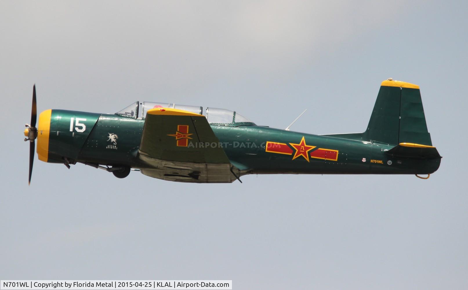 N701WL, 1975 Nanchang CJ-6 C/N 3051215, SNF LAL 2015