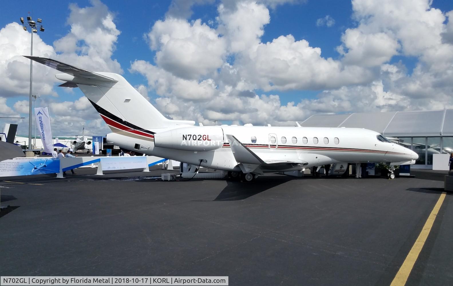 N702GL, 2017 Cessna 700 Citation Longitude C/N 700-0002, NBAA ORL 2018
