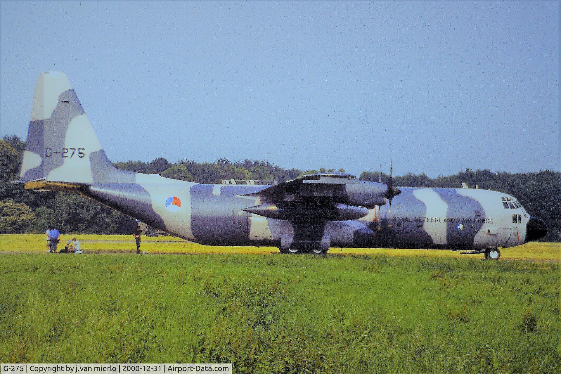 G-275, 1993 Lockheed C-130H-30 Hercules C/N 382-5275, Scan from slide