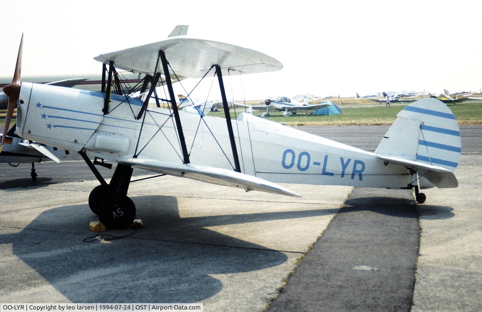 OO-LYR, Stampe-Vertongen SV-4C C/N 109, Ostende Air Show 24.7.1994