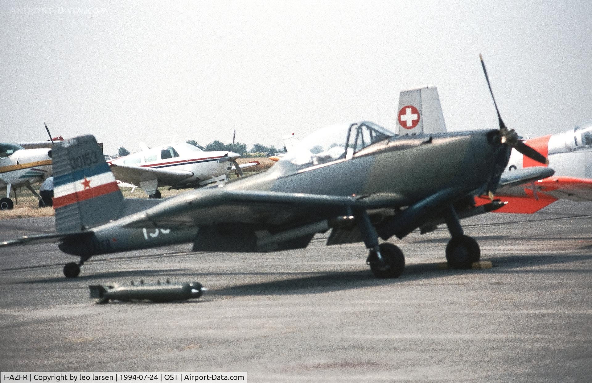 F-AZFR, Soko J-20 Kraguj C/N 37, Ostende Air Show 24.7.1994