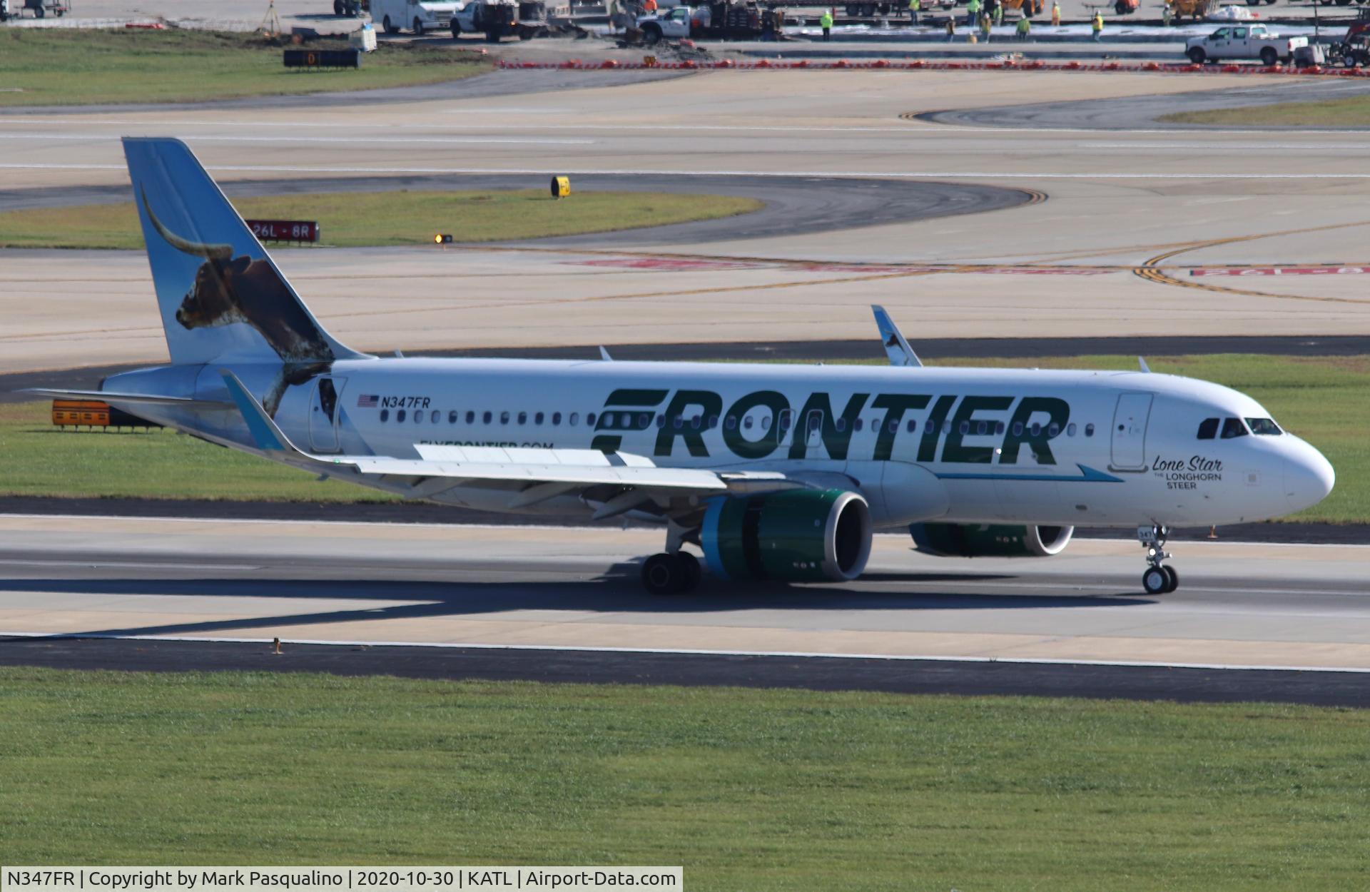 N347FR, 2019 Airbus A320-251N C/N 8811, Airbus A320-251N
