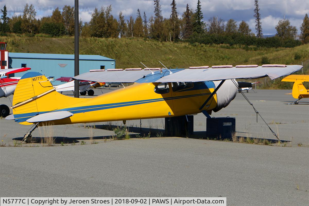 N5777C, 1950 Cessna 170A C/N 19731, paws