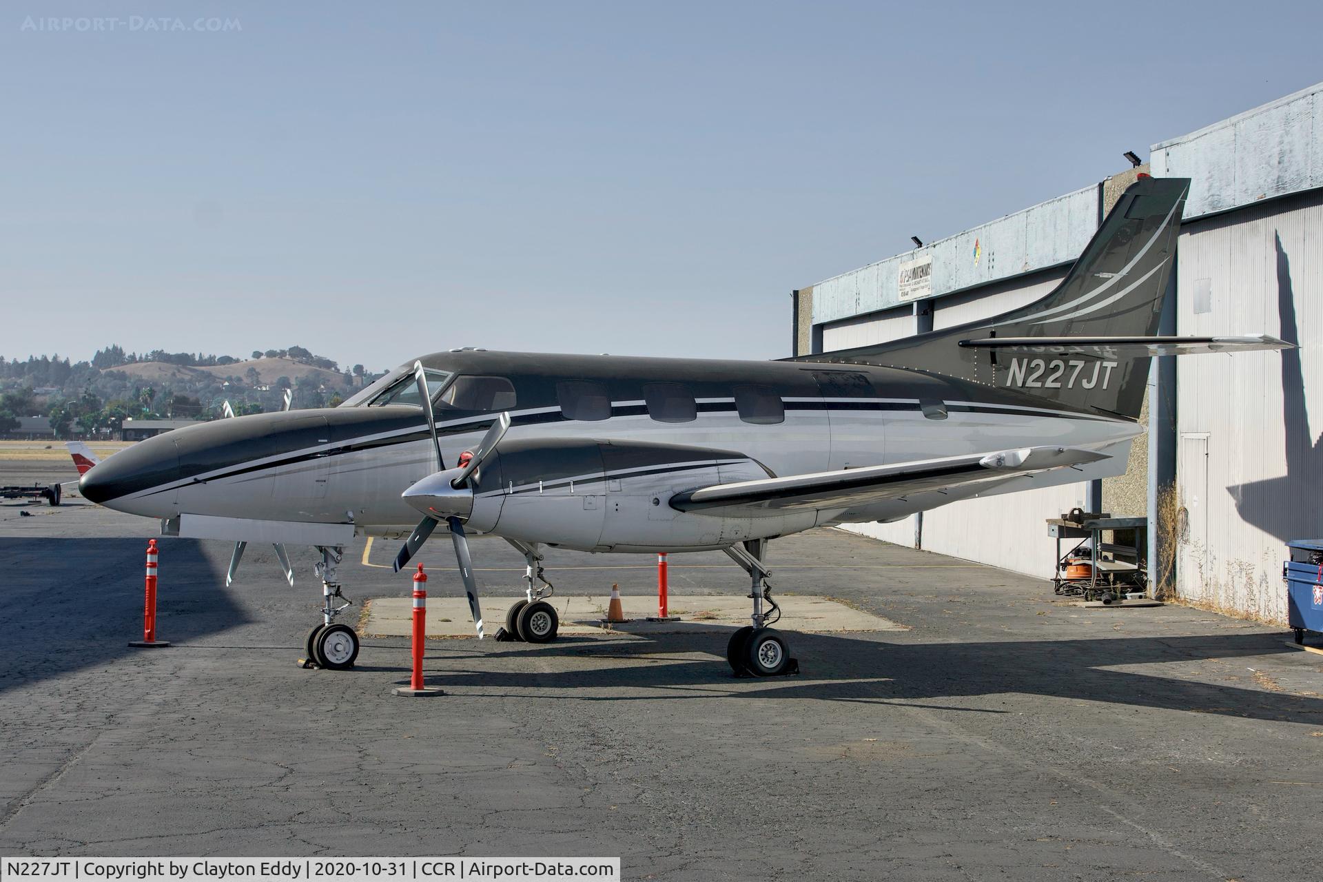 N227JT, 1982 Swearingen SA227-TT Merlin IIIC C/N TT-477A, Buchanan Field Concord California 2020.