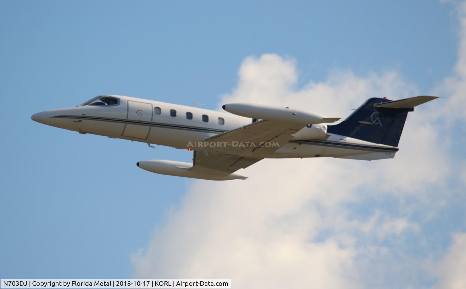 N703DJ, 1977 Gates Learjet 35A C/N 155, NBAA ORL 2018