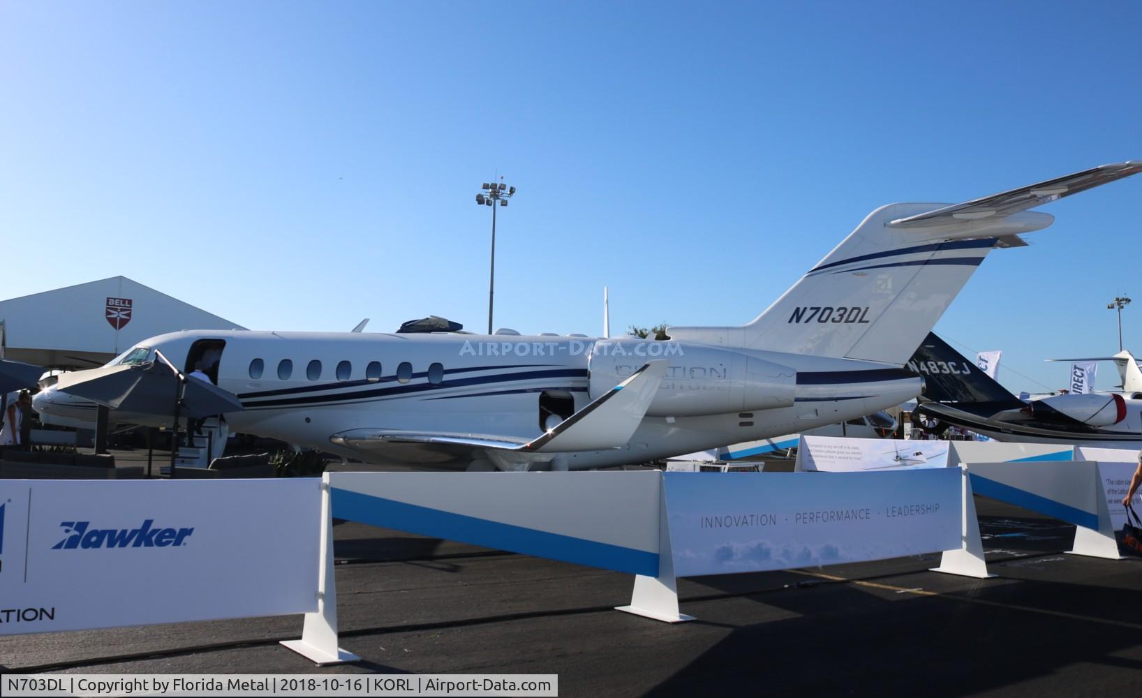 N703DL, 2017 Cessna 700 Citation Longitude C/N 700-0003, NBAA ORL 2018