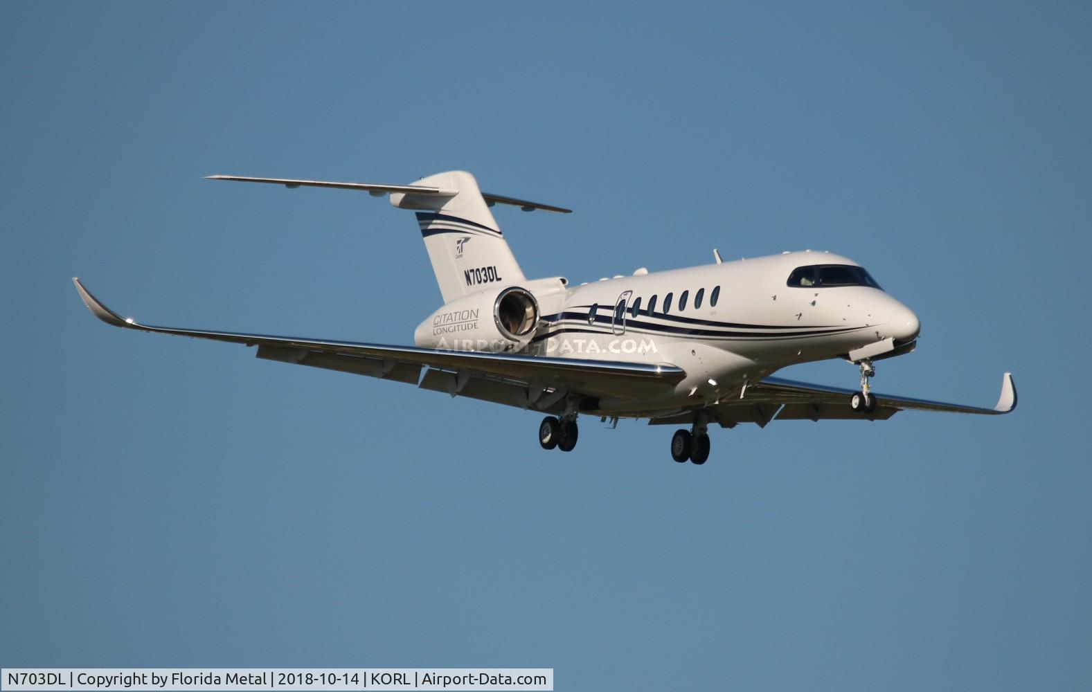 N703DL, 2017 Cessna 700 Citation Longitude C/N 700-0003, NBAA ORL 2018