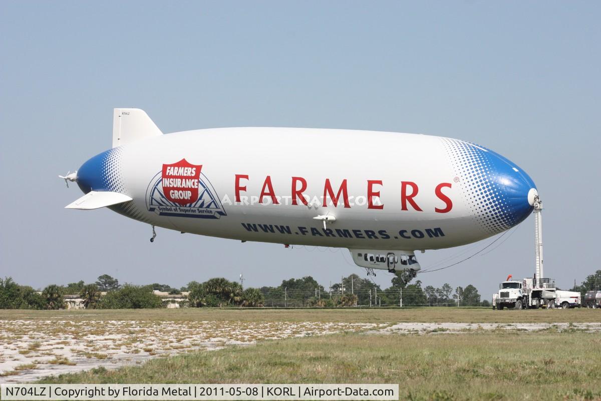 N704LZ, 2008 Zeppelin LZ N07-100 C/N 004, ORL spotting 2011