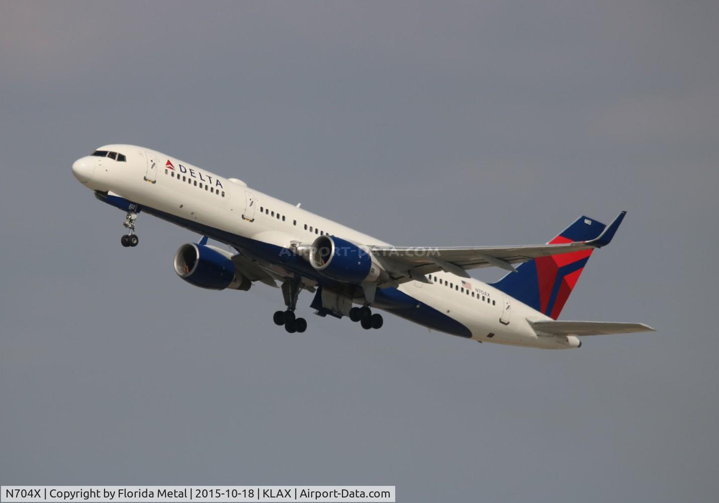 N704X, 1997 Boeing 757-2Q8 C/N 28163, LAX spotting 2015