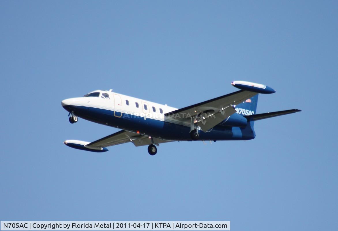 N705AC, 1977 Israel Aircraft Industries 1124 C/N 209, TPA spotting 2011