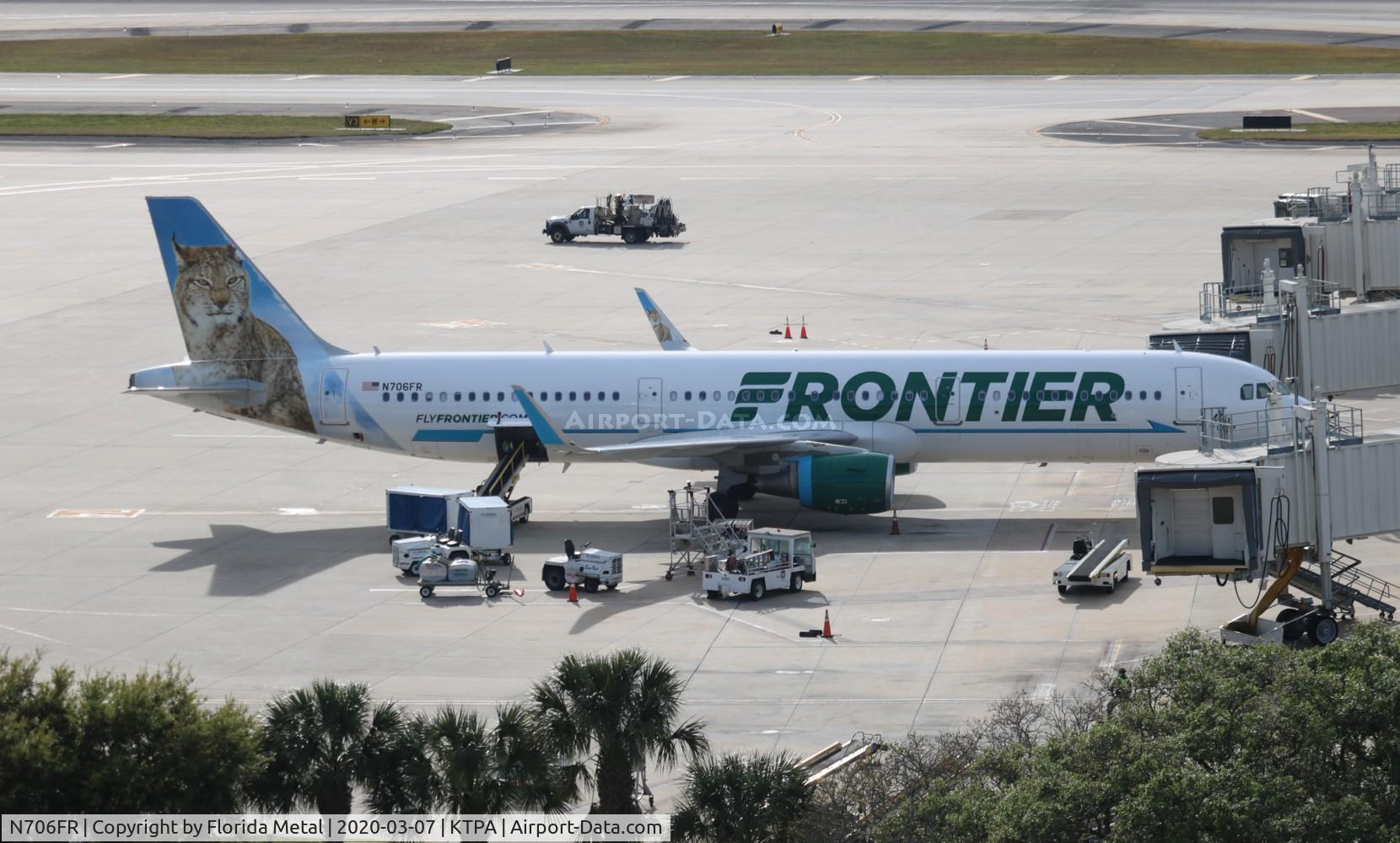 N706FR, 2015 Airbus A321-211 C/N 6926, TPA spotting 2020