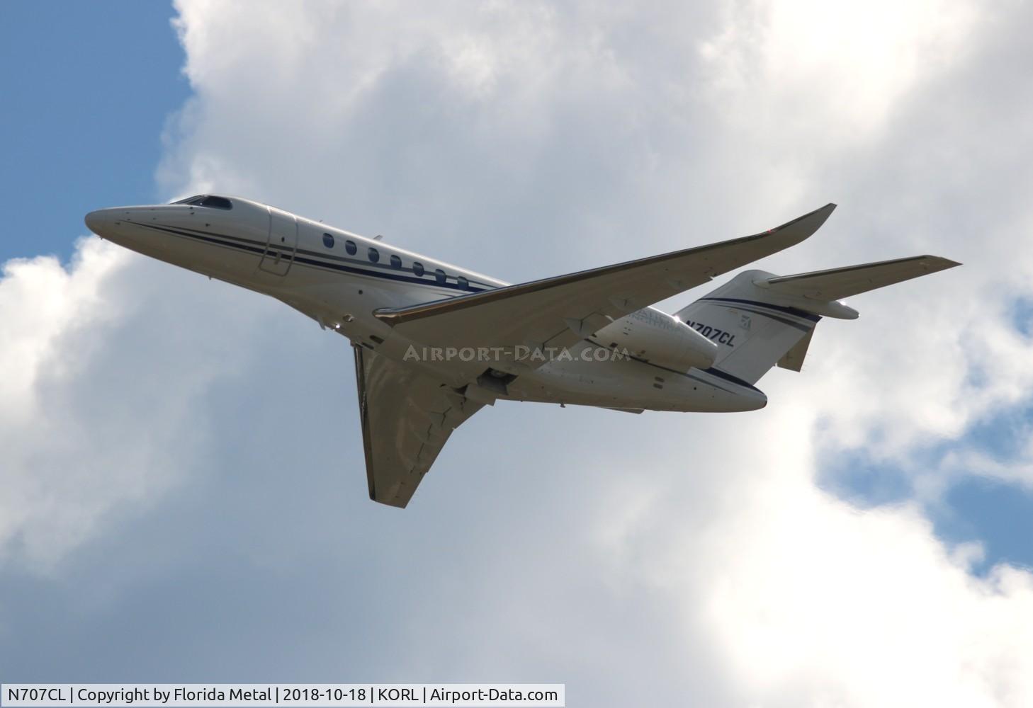 N707CL, 2017 Cessna 700 Citation Longitude C/N 700-0007, NBAA ORL 2018
