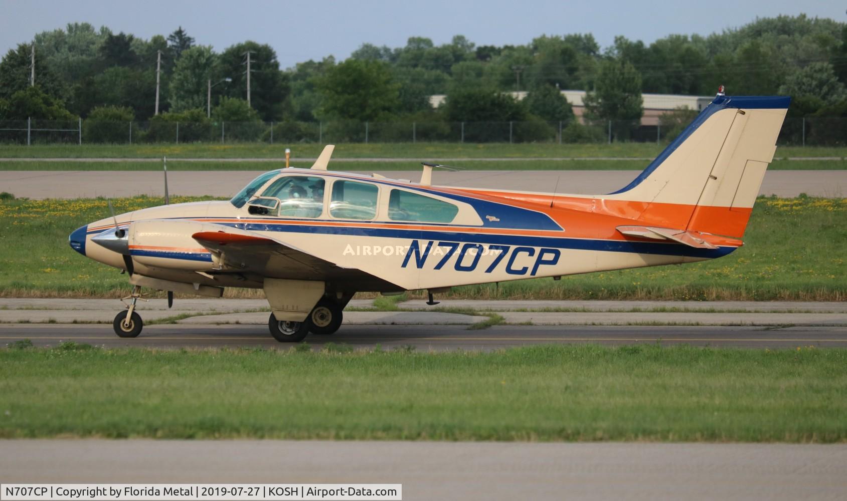 N707CP, 1965 Beech 95-B55 (T42A) Baron C/N TC-864, EAA OSH 2019