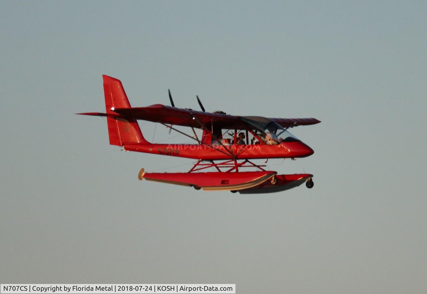 N707CS, Lockwood Aircam C/N AC158, EAA OSH 2018