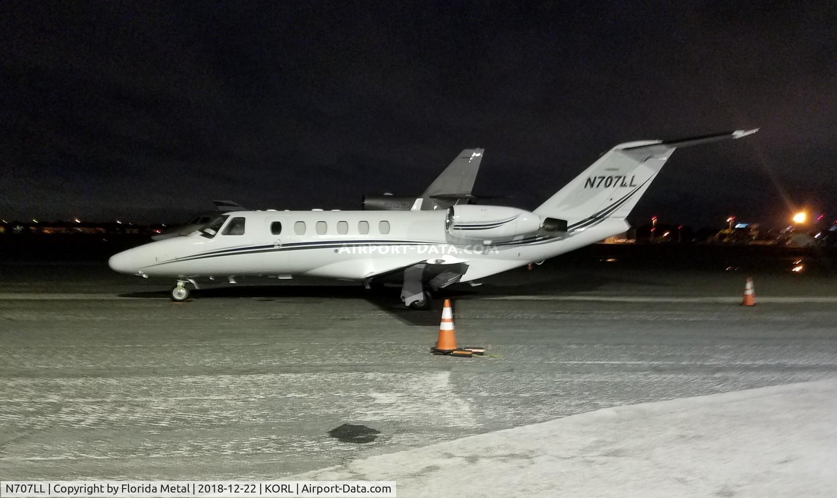 N707LL, 2001 Cessna 525A CitationJet CJ2 C/N 525A-0046, ORL spotting 2018