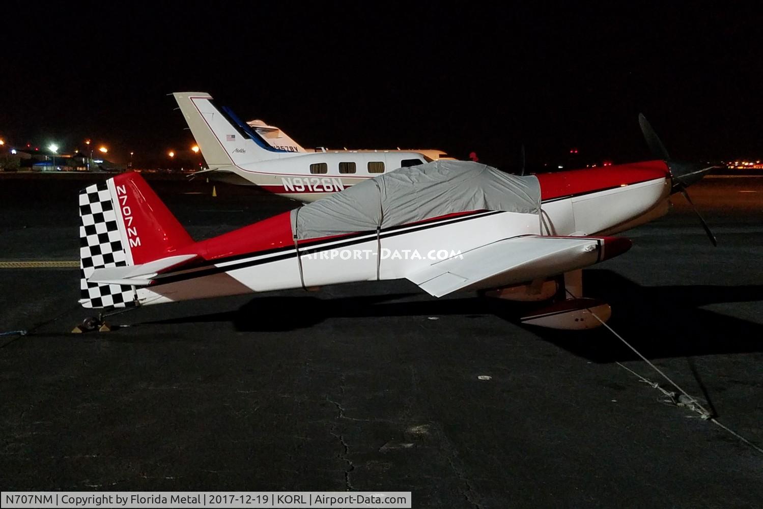 N707NM, 2003 Harmon Rocket II C/N 124, ORL spotting 2017