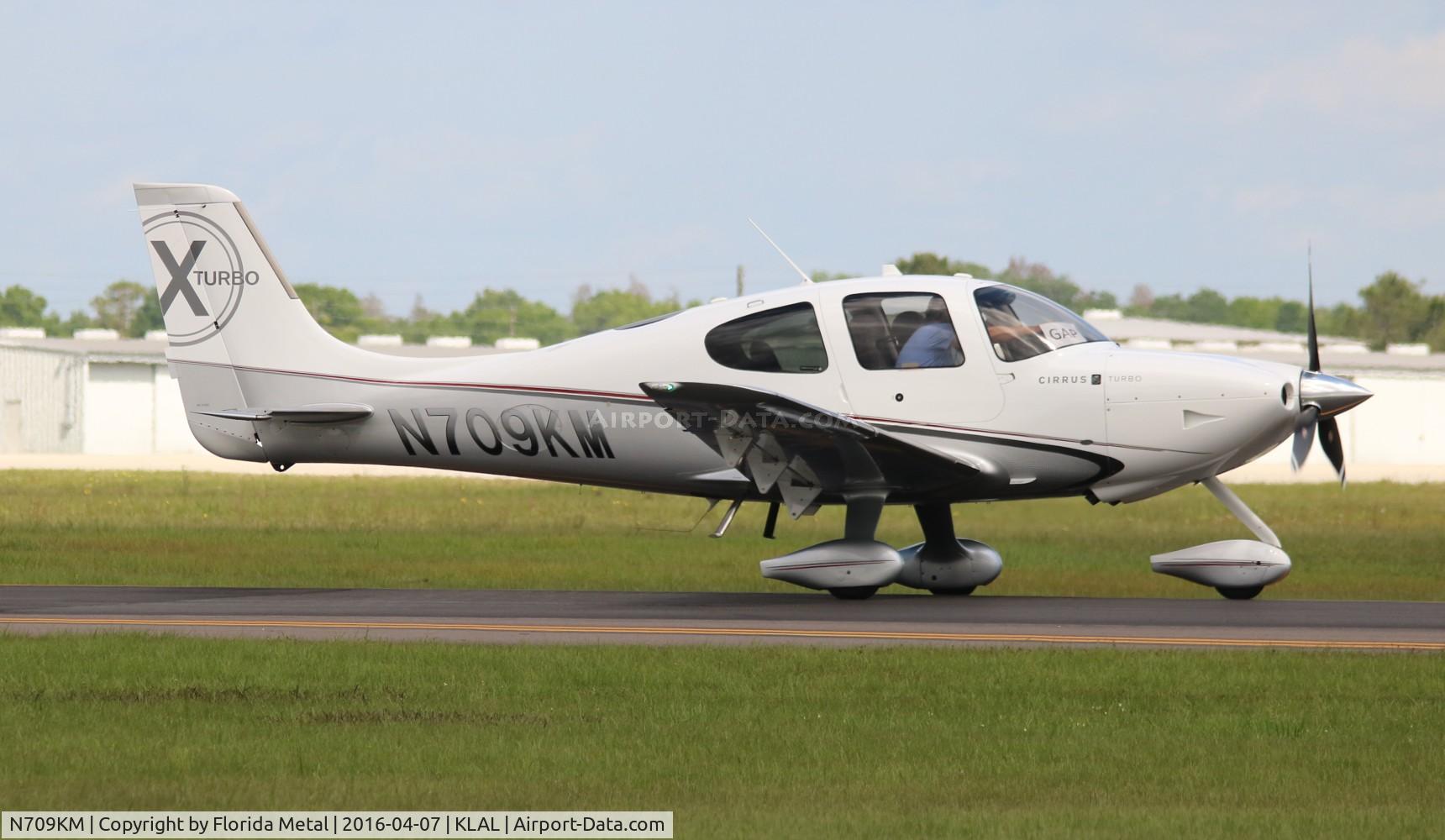 N709KM, Cirrus SR22X Turbo C/N 3456, SNF LAL 2016