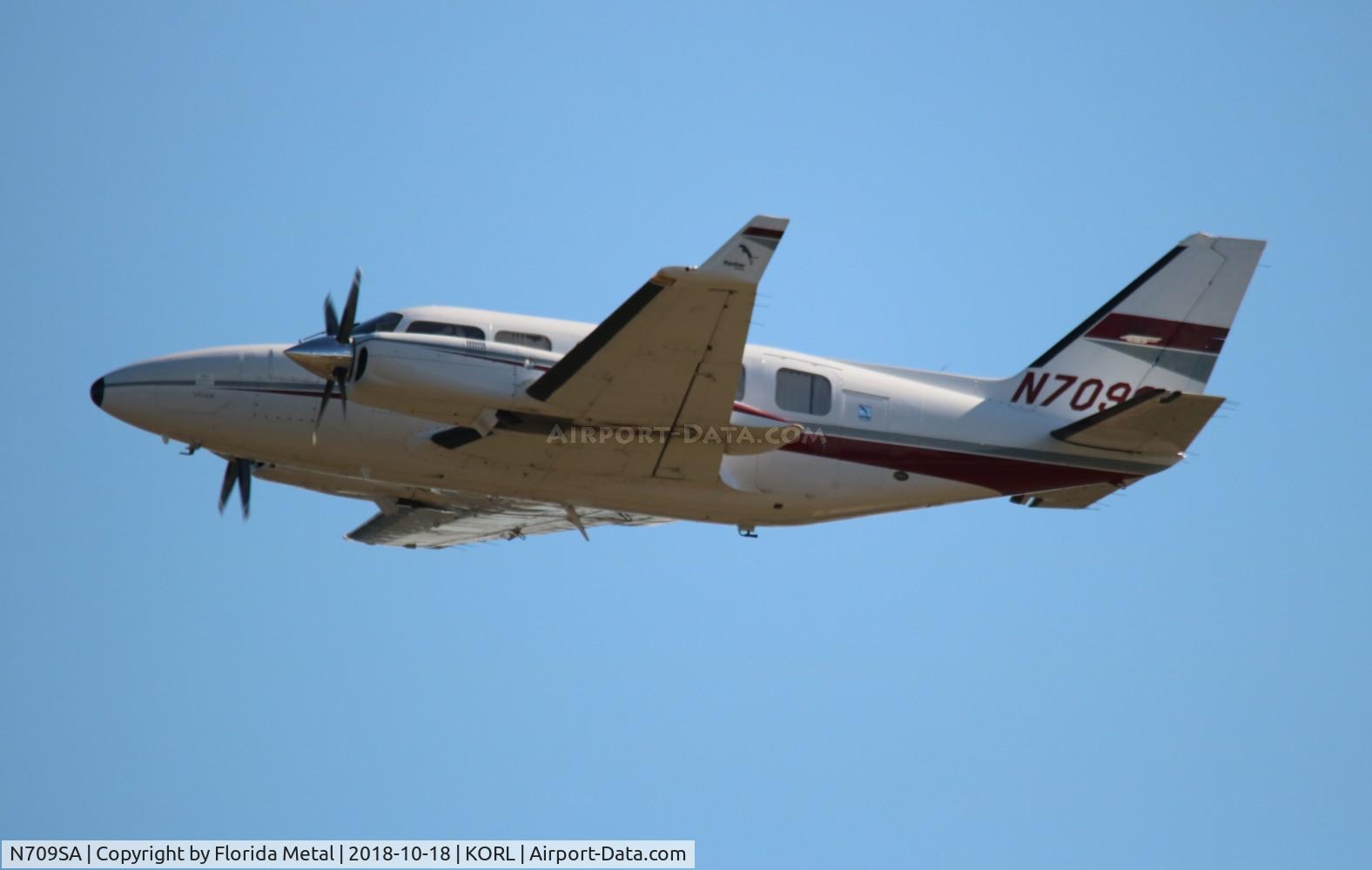 N709SA, 1983 Piper PA-31-350 Chieftain C/N 318352027, NBAA ORL 2018