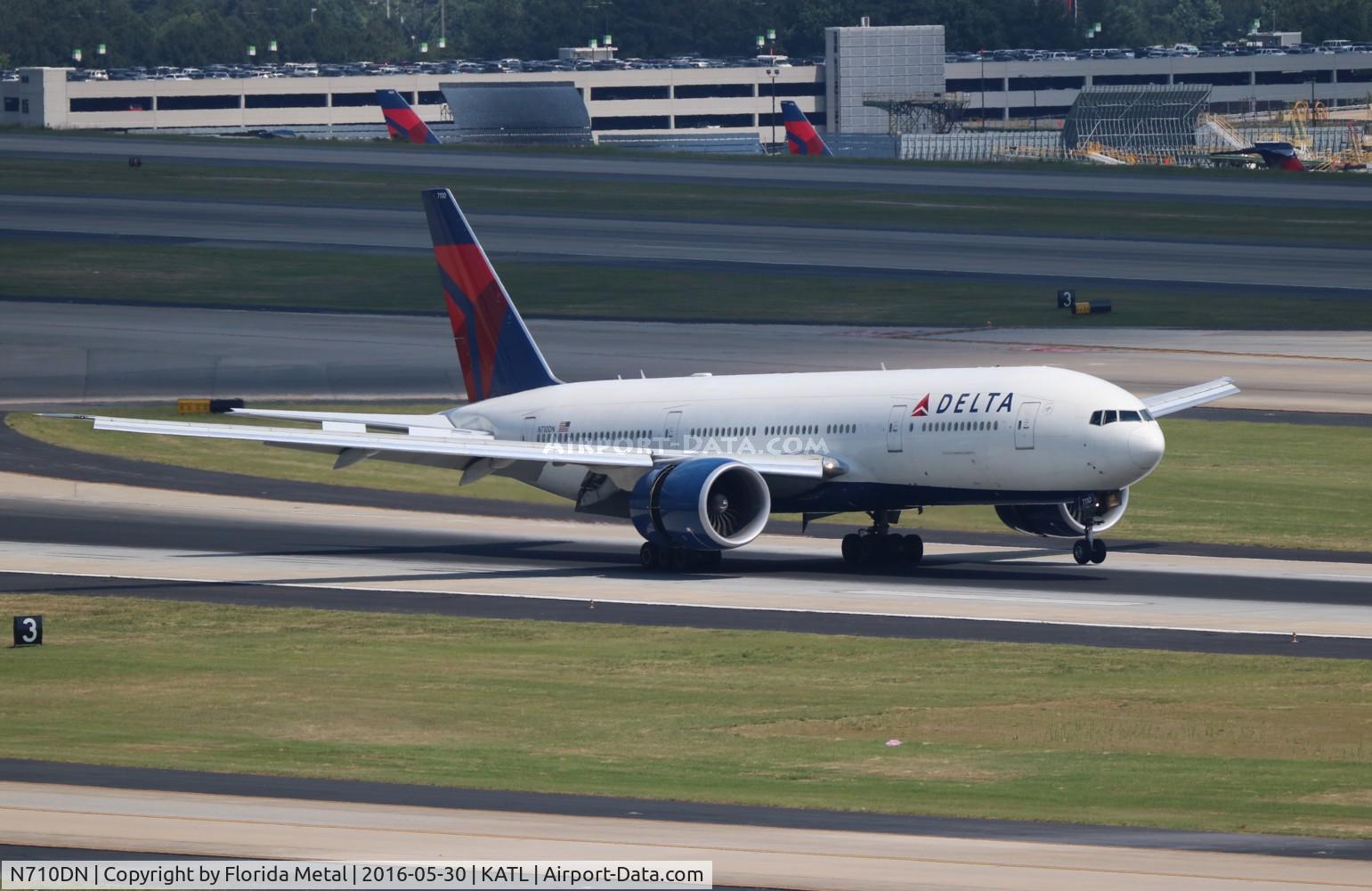 N710DN, 2010 Boeing 777-232/LR C/N 40560, ATL Spotting 2016