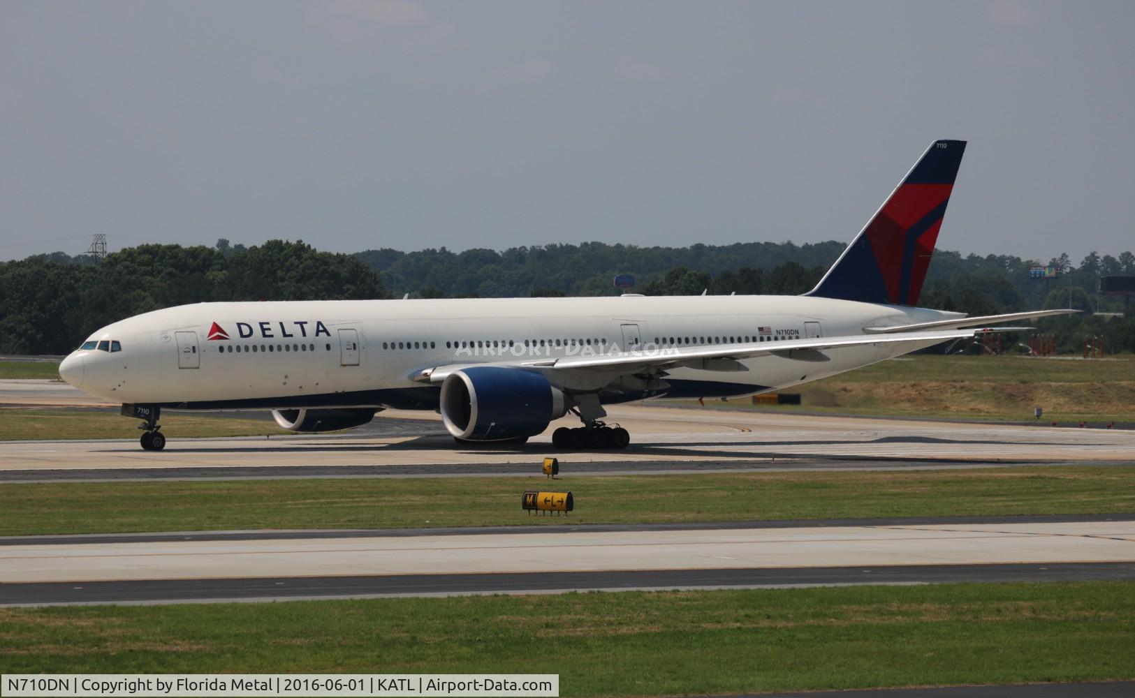 N710DN, 2010 Boeing 777-232/LR C/N 40560, ATL spotting 2016