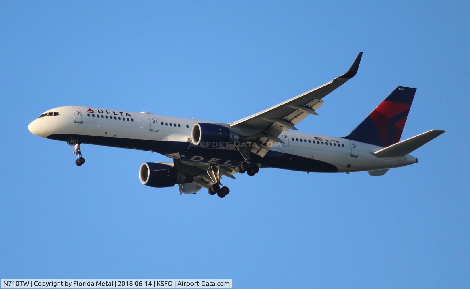 N710TW, 1997 Boeing 757-2Q8 C/N 28169, SFO spotting 2018