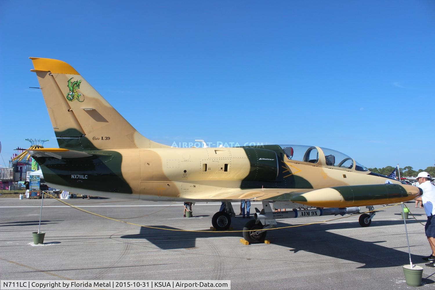 N711LC, 1987 Aero L-39C Albatros C/N 734167, Stuart 2015