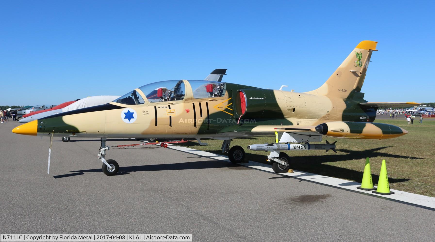 N711LC, 1987 Aero L-39C Albatros C/N 734167, SNF LAL 2017