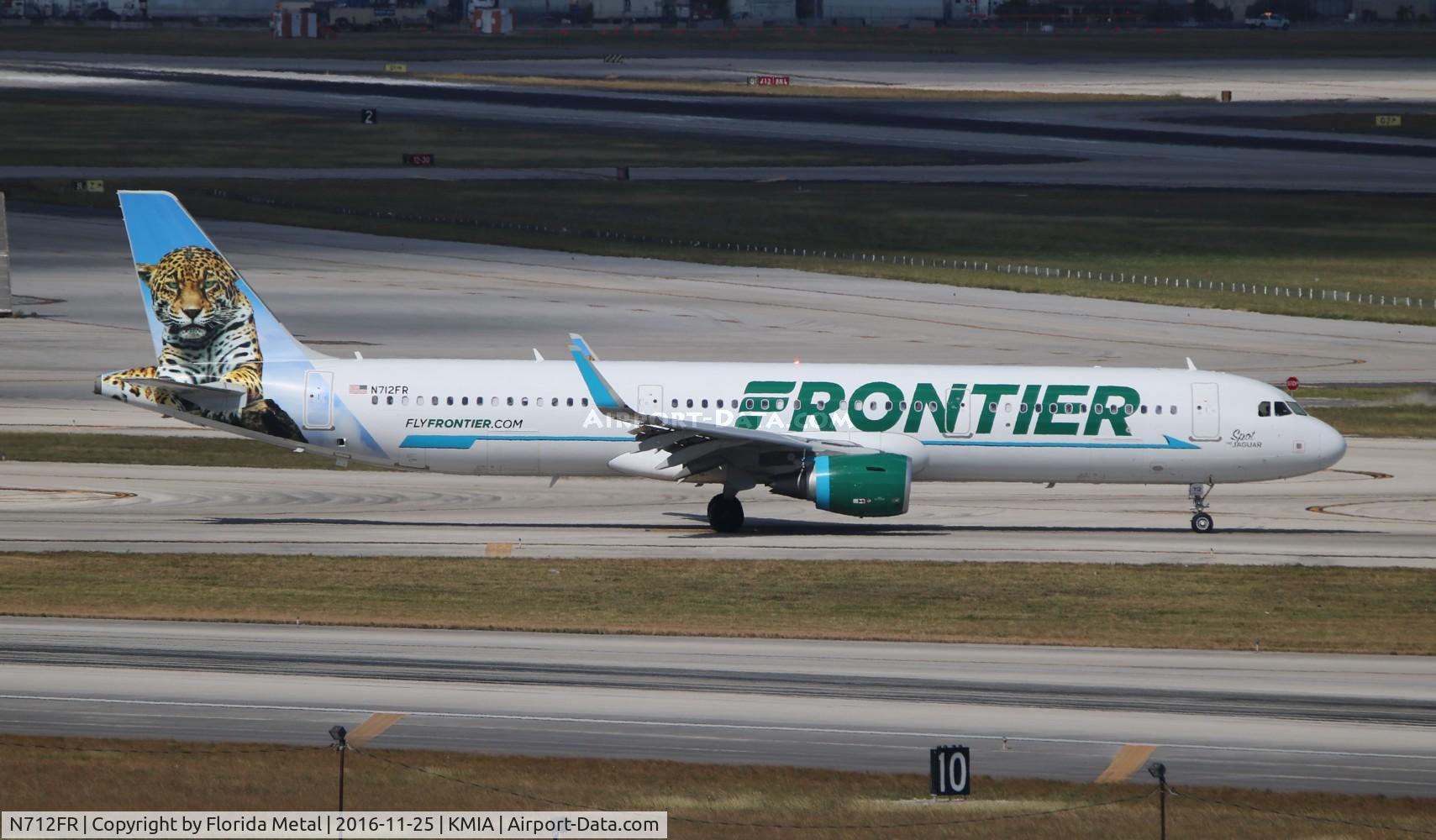 N712FR, 2016 Airbus A321-211 C/N 7204, MIA spotting 2016