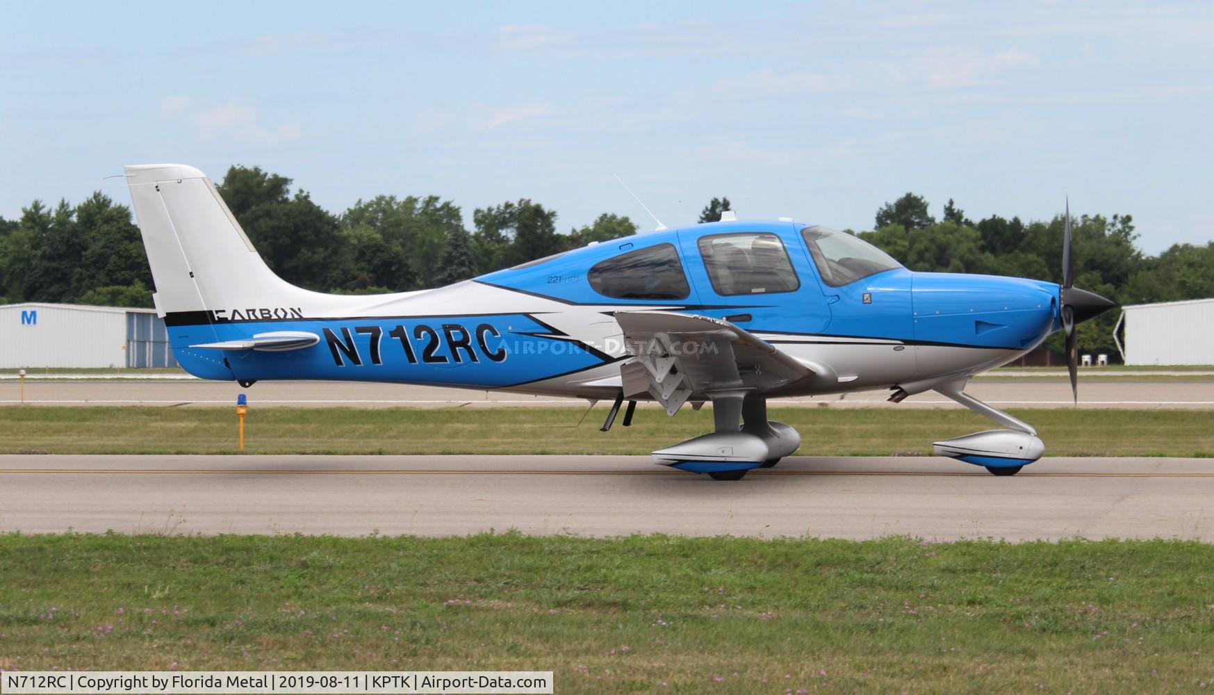 N712RC, 2018 Cirrus SR22T C/N 1718, PTK Open House 2019