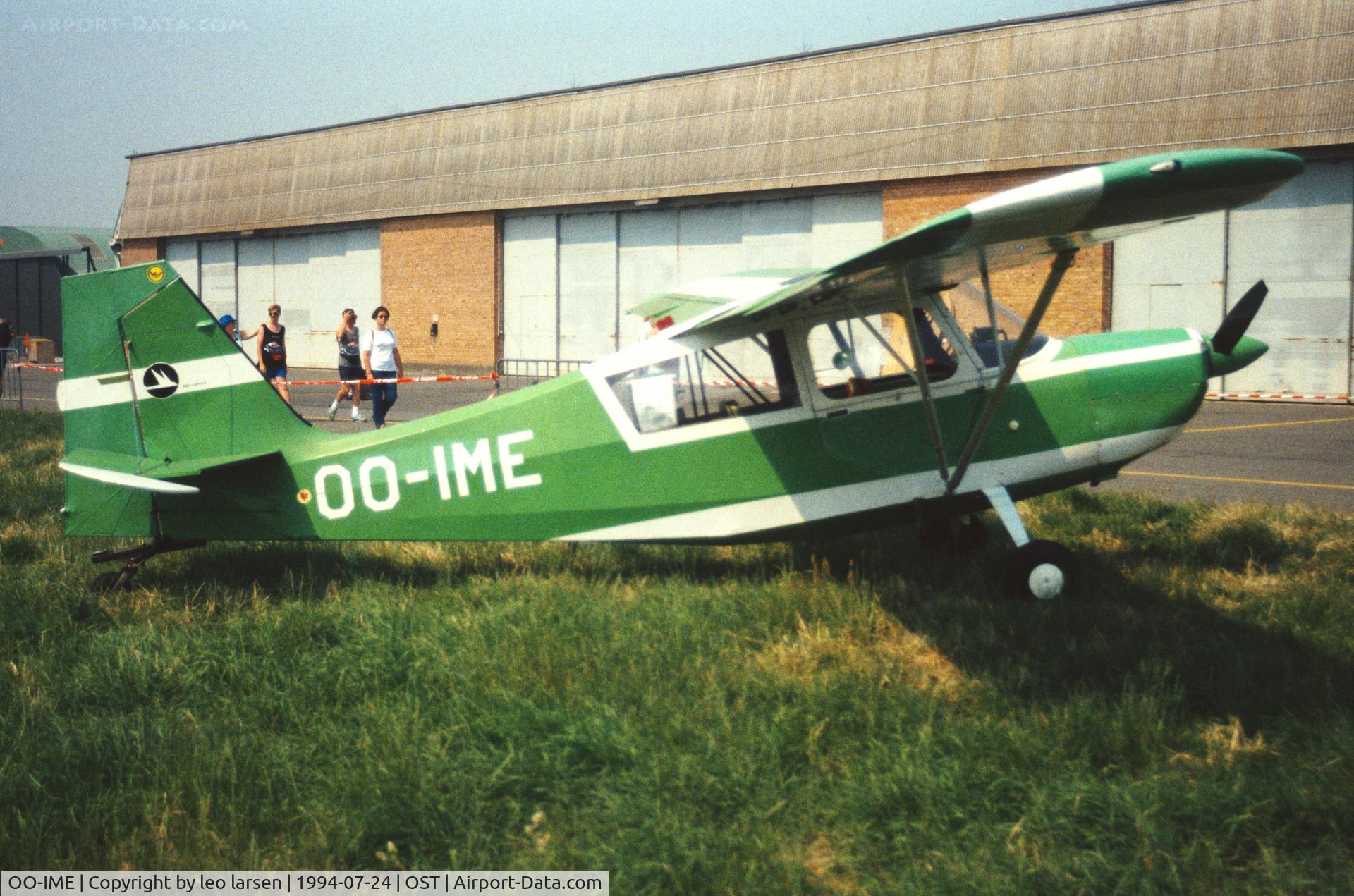 OO-IME, 1973 Bellanca 7GCBC Citabria C/N 541-73, Ostende Air Show 24.7.1994